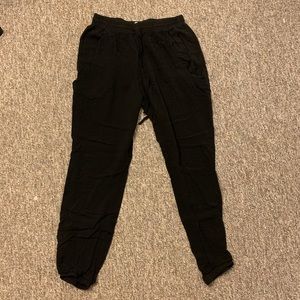 Black joggers